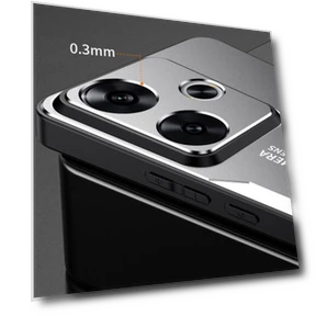 Aluminum Alloy+PC+TPU Shock Absorption Phone Cover — Basic Cases, Smartwatch 2025