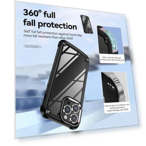 Anti-Drop Phone Case with Alloy Lens Frame — Basic Cases, Smartwatch 2025