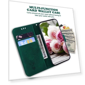 Anti-drop Phone Cover with Roses Butterflies Pattern — Bumpers, Smartwatch 2025