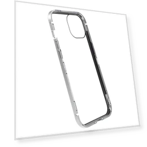 Anti-spy Phone Case with Metal Frame and Double-sided Tempered Glass — Phone Accessories, Smartwatch 2025