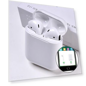 Bluetooth Earbuds with Wireless Charging — In-Ear Headphones, The Joker
