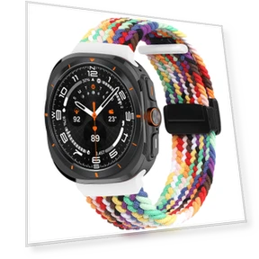 Braided Wrist Band with Magnetic Folding Buckle — Bands, Smartwatch 2025