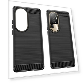 Brushed Phone Case Carbon Fiber Texture TPU Drop-proof Cover — Basic Cases, Smartwatch 2025