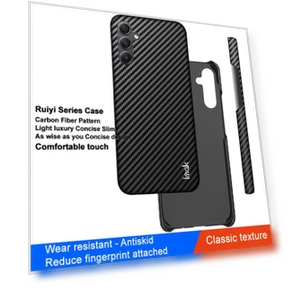 Carbon Fiber Texture Back Cover Phone Case — Back Covers, IMAK