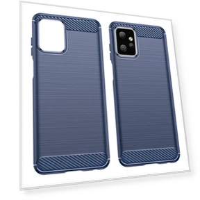 Carbon Fiber Texture Brushed Back Protector Case — Back Covers, Smartwatch 2025