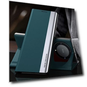 Galvanic Coating PU Leather Flip Stand Phone Case — Flip Cases, Smartwatch 2025