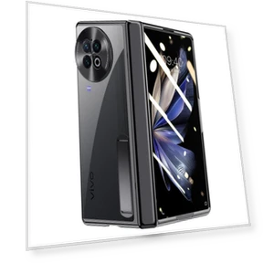 Hinge Protection PC Phone Case with Kickstand and Tempered Glass Film — Screen Protectors, Smartwatch 2025