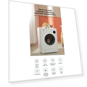 Large Size Smart Automatic Cat Litter Box — Litter Boxes, Decor Dream