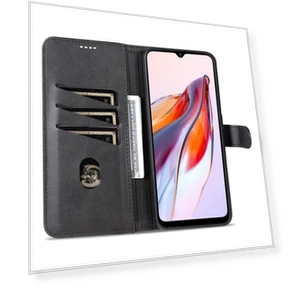 Leather Phone Cover Stand Wallet Case — Phone Accessories, Smartwatch 2025