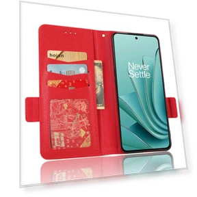 Litchi Texture Folio Flip Wallet Stand Phone Cover — Phone Accessories, Smartwatch 2025