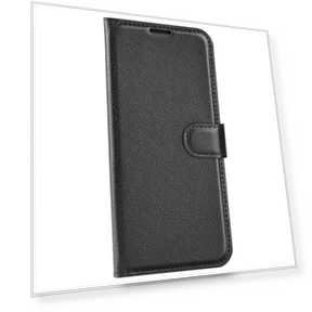 Litchi Texture Wallet Stand PU Leather Phone Cover — Phone Accessories, Smartwatch 2025