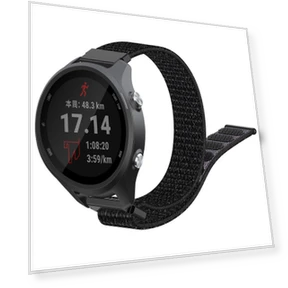 Loop Fastener Nylon Weave Smart Bracelet Replacement Strap — Smartwatch Straps, Smartwatch 2025