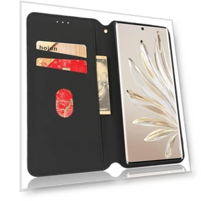 Magnetic Auto-absorbed PU Leather Case with Wallet Stand — Flip Cases, Smartwatch 2025