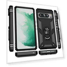 Magnetic Car Holder Phone Case with Stand — Phone Accessories, Smartwatch 2025