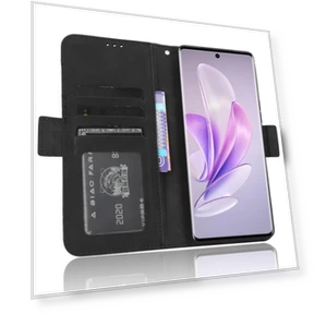 Multiple Card Slots PU Leather Phone Cover — Flip Cases, Smartwatch 2025