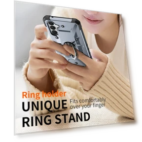 Phone Case with Ring Stand and Magnetic Car Mount — Phone Accessories, Smartwatch 2025