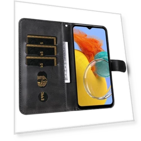 PU Leather Case with Zipper Pocket and Stand — Phone Accessories, Smartwatch 2025
