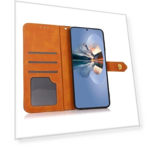 PU Leather Phone Cover with Magnetic Buckle — Basic Cases, Smartwatch 2025