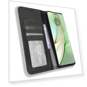 Retro Stand PU Leather Magnetic Phone Case Wallet — Flip Cases, Smartwatch 2025