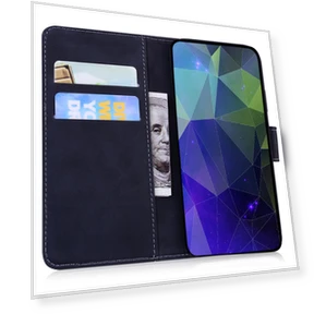 Solid Color Stand Wallet Cover PU Leather Phone Case — Flip Cases, Smartwatch 2025