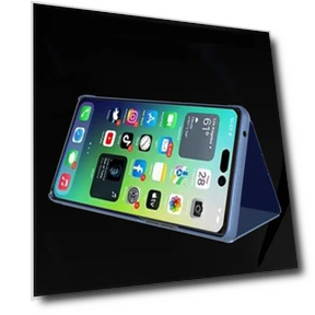 Stylish View Window PU Leather Protective Case — Phone Accessories, Smartwatch 2025