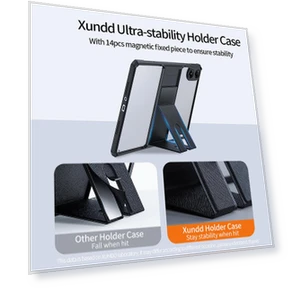 Tablet Case with Leather Kickstand — Keyboard Cases, XUNDD