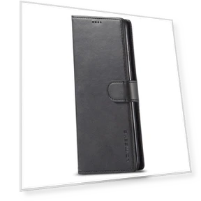 Textured PU Leather Magnetic Clasp Phone Case with Wallet Stand — Phone Accessories, Smartwatch 2025