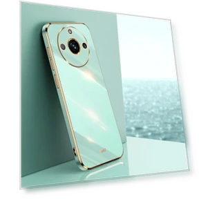 TPU Phone Case Electroplated Gold Edge Drop-proof Cover — Screen Protectors, Smartwatch 2025
