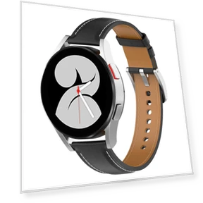 Universal Stitching Line First Layer Cowhide Solid Color Smart Watch Replacement Strap — Smartwatch Straps, Smartwatch 2025