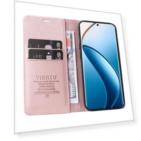 Wallet Case Leather Folio Flip Phone Cover — Flip Cases, Smartwatch 2025