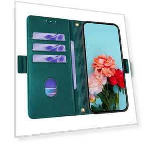 Wallet Case RFID Blocking PU Leather Phone Cover with Straps — Flip Cases, Smartwatch 2025