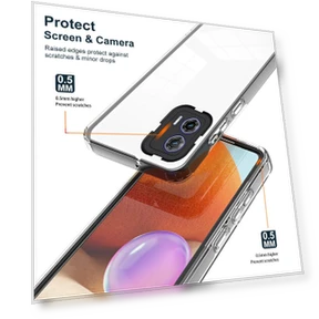 3-in-1 Transparent Anti-drop Cover — Screen Protectors, Smartwatch 2025