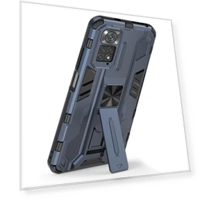 Anti-fall Protection Soft TPU Hard PC Phone Case with Kickstand — Phone Accessories, Smartwatch 2025