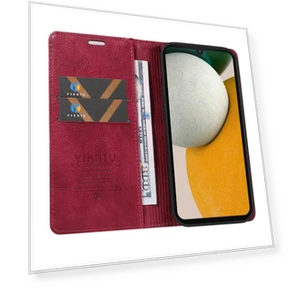 Anti-scratch Wallet Leather Phone Cover — Protective Covers, YIKATU