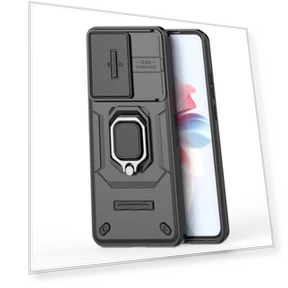 Case Ring Kickstand with Slide Camera Cover — Basic Cases, Smartwatch 2025