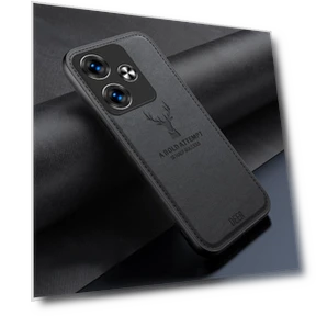 Deer Pattern Leather+PC+TPU Shockproof Anti-Fall Phone Cover — Basic Cases, Smartwatch 2025