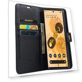 Detachable 2-in-1 Phone Case Split Leather Wallet Stand — Basic Cases, Smartwatch 2025