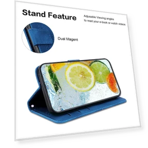 Double 8-Shape Imprint Cover Anti-drop Leather Stand Wallet Phone Case — Phone Accessories, Smartwatch 2025