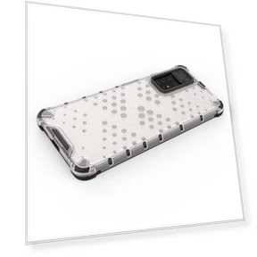 Honeycomb Textured Soft TPU+Hard PC Phone Case Hybrid Protective Cover — Basic Cases, Smartwatch 2025