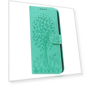 Imprinted Deer Tree Pattern Stand Wallet PU Leather Magnetic Shell Cover — Flip Cases, Smartwatch 2025