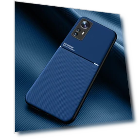 Lines Design PU Leather+TPU Phone Case Protective Cover with Built-in Magnetic Metal Sheet — Phone Accessories, Smartwatch 2025