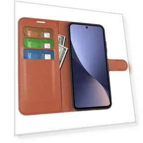 Litchi Texture PU Leather Flip Stand Wallet Anti-drop Phone Case — Phone Accessories, Smartwatch 2025