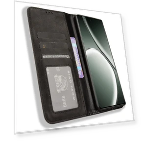 Magnetic Case Retro PU Leather Drop-Resistant Phone Cover — Basic Cases, Smartwatch 2025