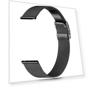 Metal Watch Strap Milanese Mesh Wrist Band with Folding Buckle — Bands, Smartwatch 2025