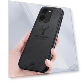 Phone Case Cloth Texture Leather+PC+TPU Cover — Basic Cases, Smartwatch 2025