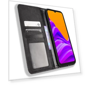 PU Leather Anti-scratch Phone Case with Stand and Wallet Feature — Phone Accessories, Smartwatch 2025