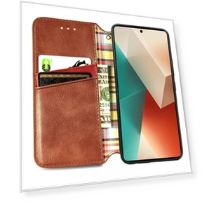 PU Leather Case Rhombus Imprint Wallet Stand Phone Cover — Phone Accessories, Smartwatch 2025
