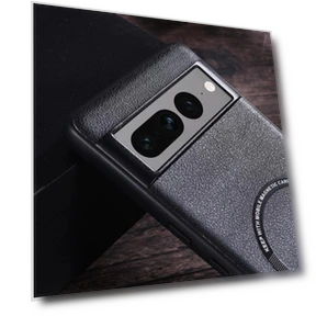 PU Leather Coated TPU+PC Case Magnetic Phone Protective Back Cover — Basic Cases, Smartwatch 2025