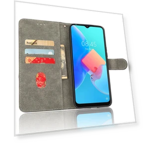 RFID Blocking Stand Wallet Leather Cover — Phone Accessories, Smartwatch 2025