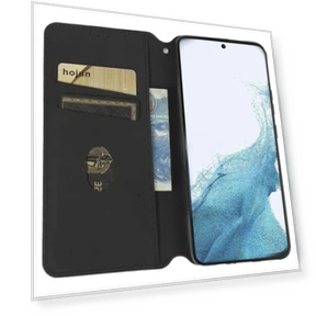 Rhombus Pattern Imprinted PU Leather Flip Folio Phone Case — Flip Cases, Smartwatch 2025